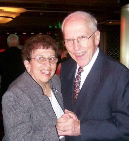 Thomas J. Thibodeau Sr. with his wife Ann M Thibodeau spending quality time on their daughter’s cruise in 2009.